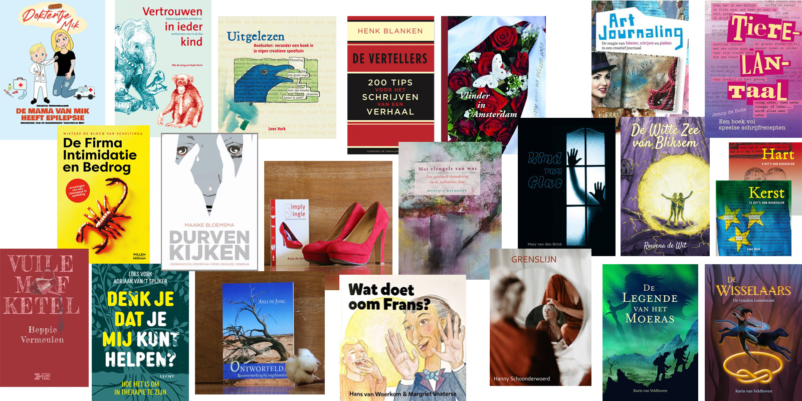 de eerste 22 boeken op Bestelbijdeauteur.nl